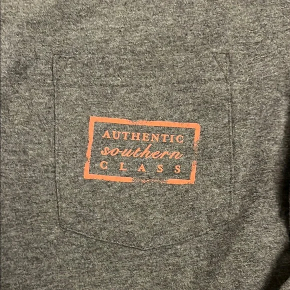 Southern Marsh Gray Long Sleeve Tee Classic Design - Picture 3 of 4